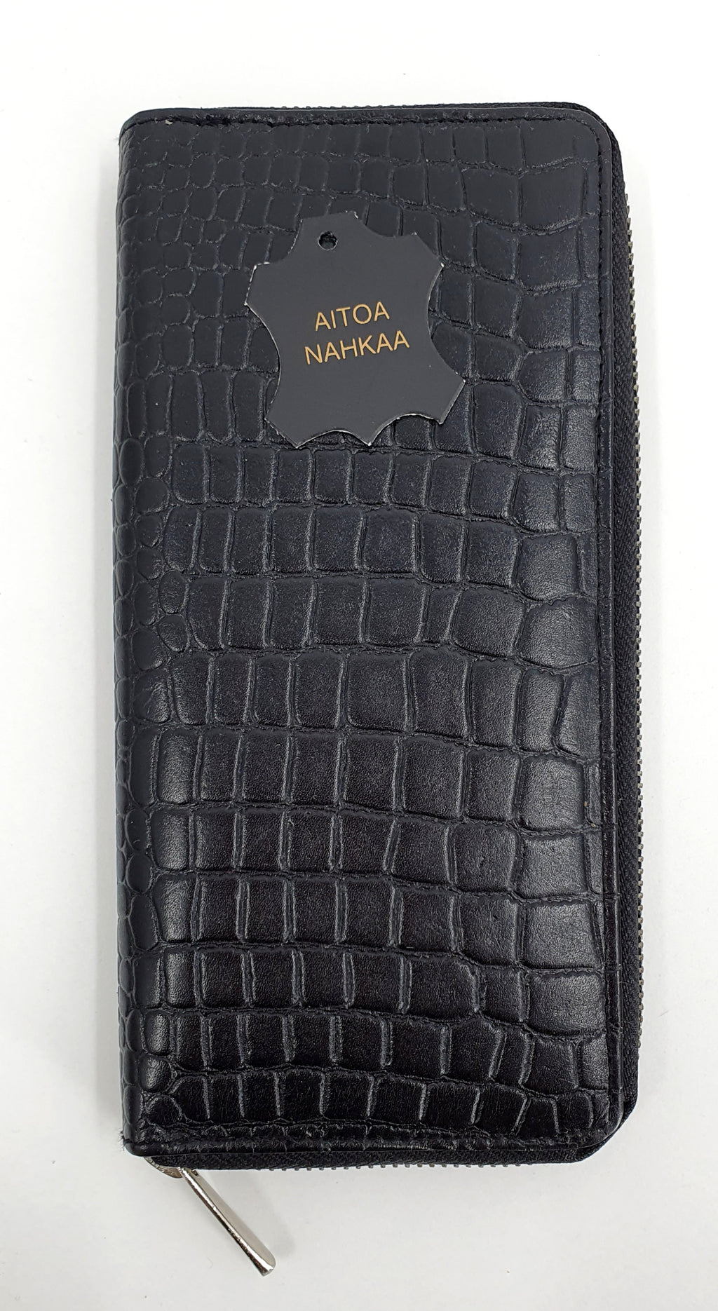 Black leather wallet from the 90s