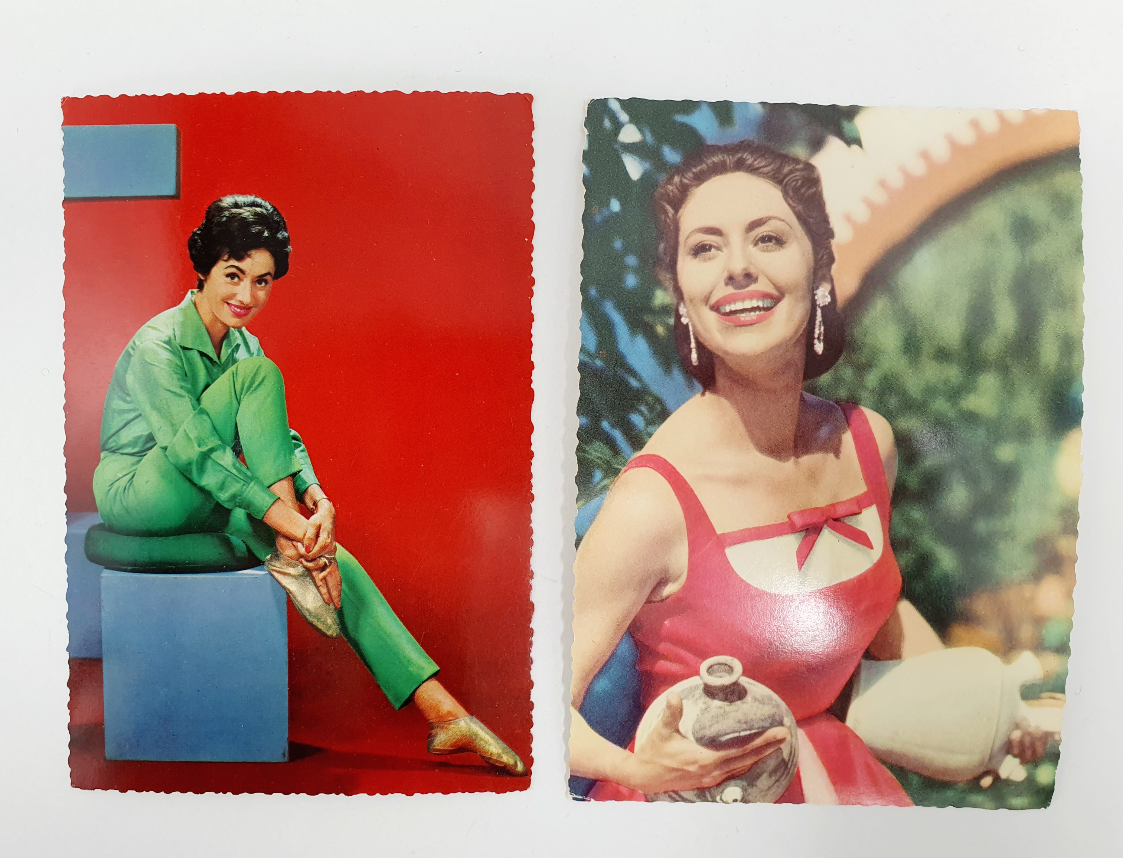 Old movie star postcards, Caterina Valente