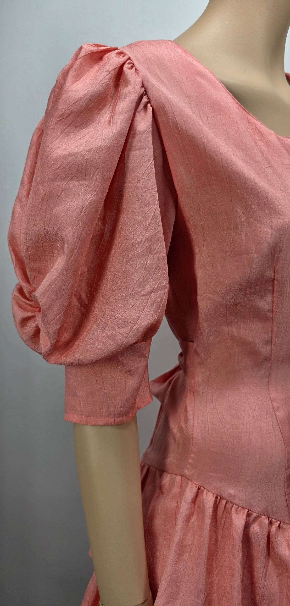 MollyB, pink party dress from the 80s, size 34(36)