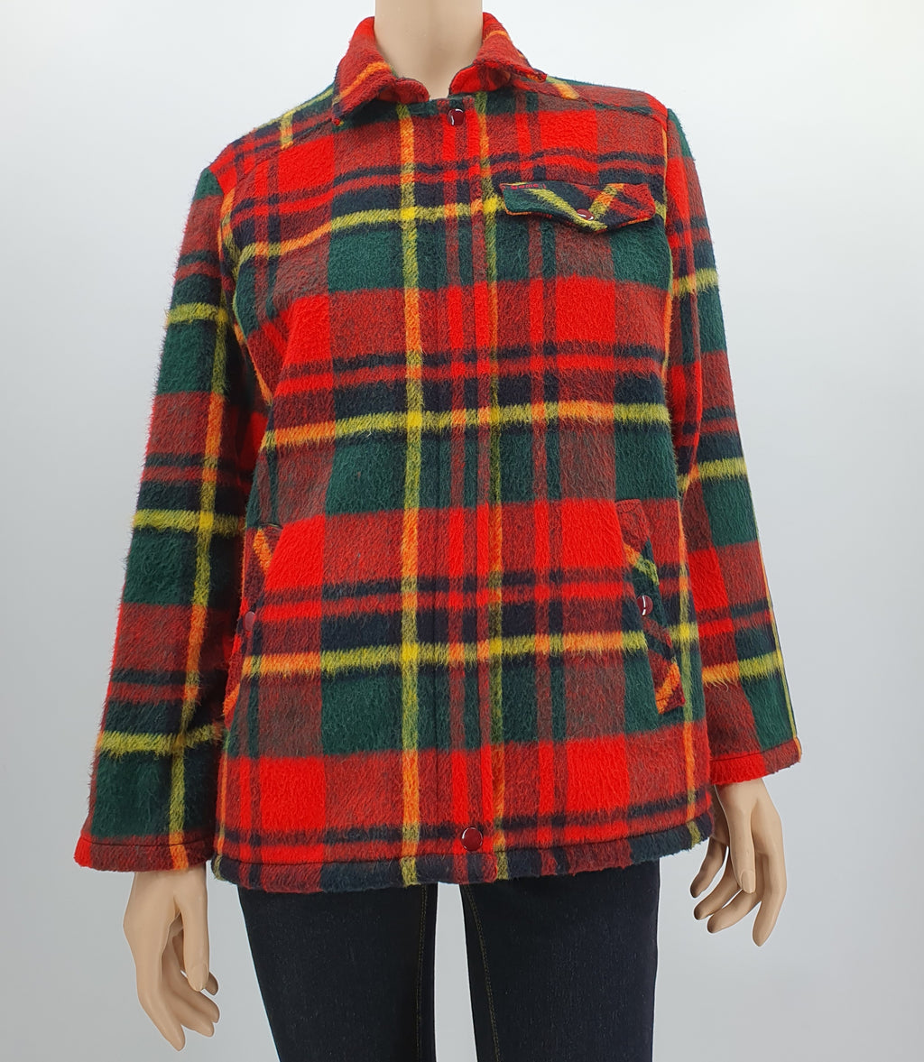 Game, suomalainen 80-luvun talvitakki teddyvuorella 