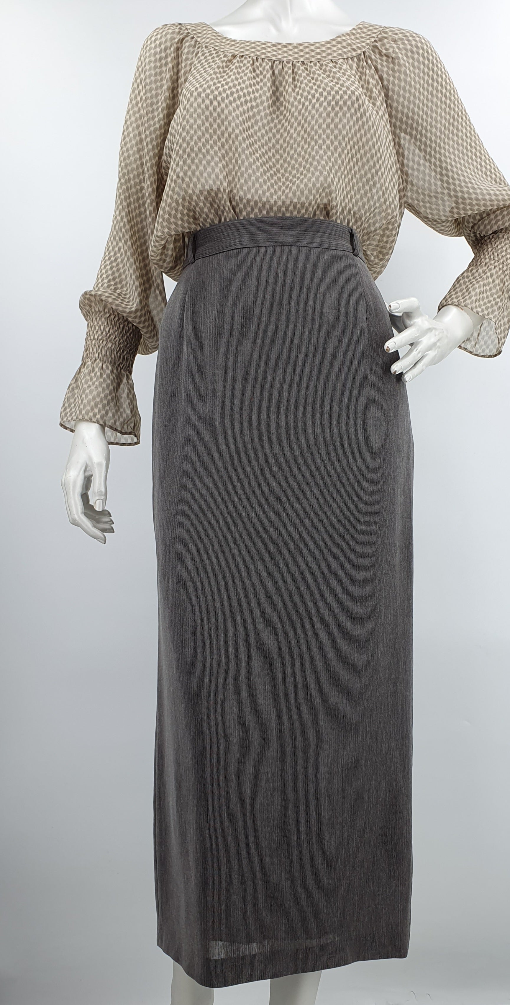 Gerry Weber, long pencil skirt from the 90s-2000s, waist 70cm, size 36