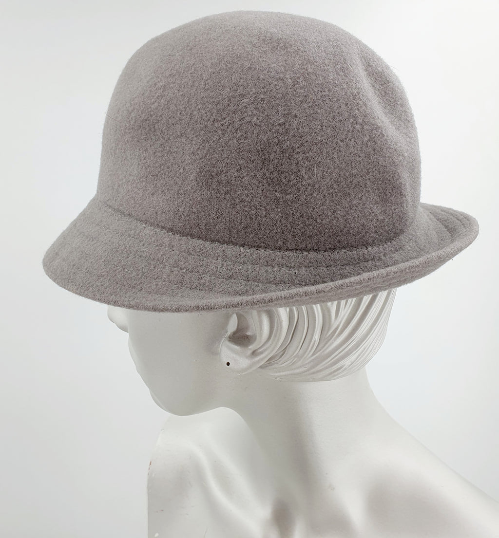 Harmaa Kangol huopahattu 90-luvulta, käyttämätön, 55cm