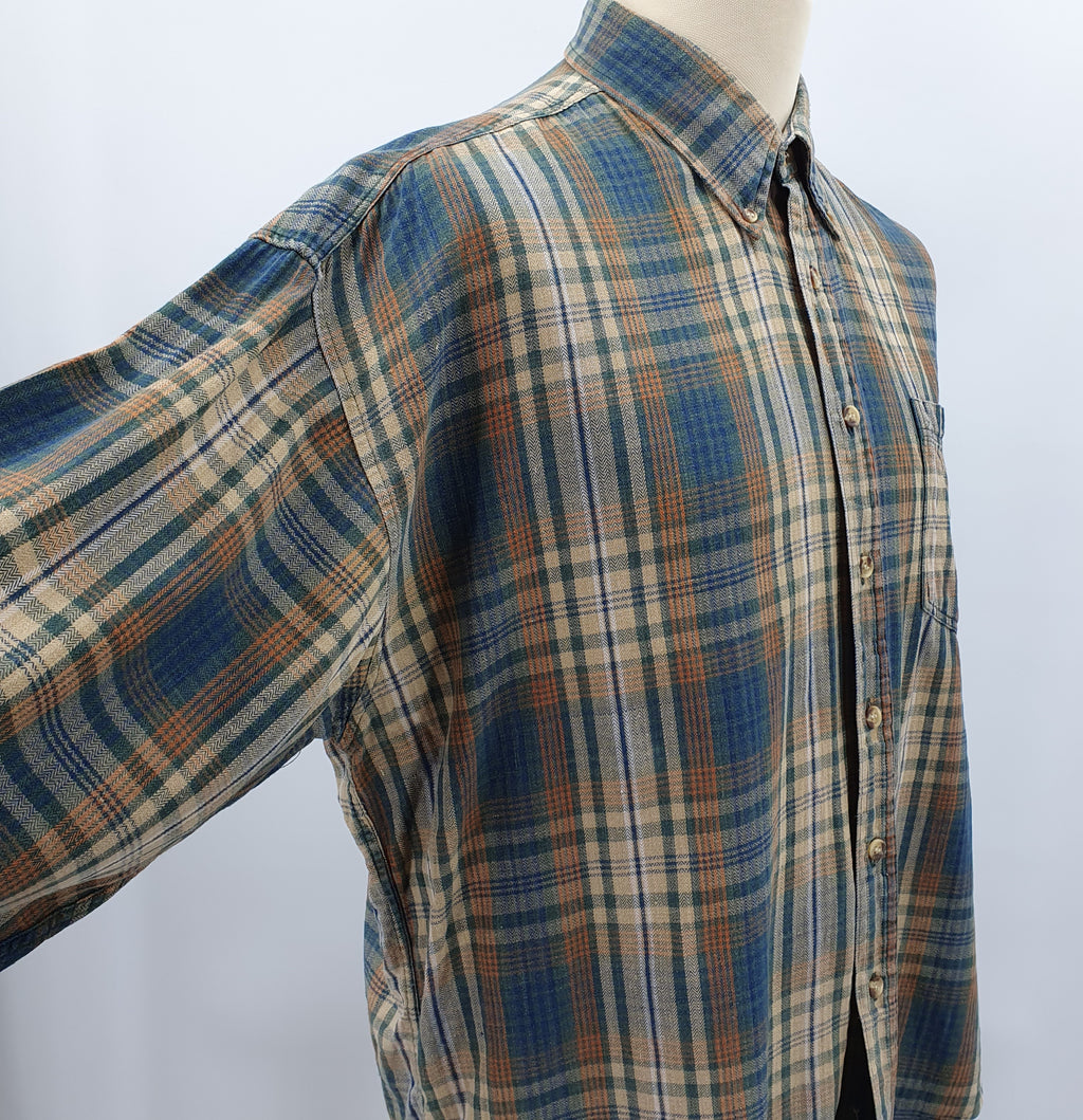Carnaby Country, men's plaid shirt from the 90s, size XXL