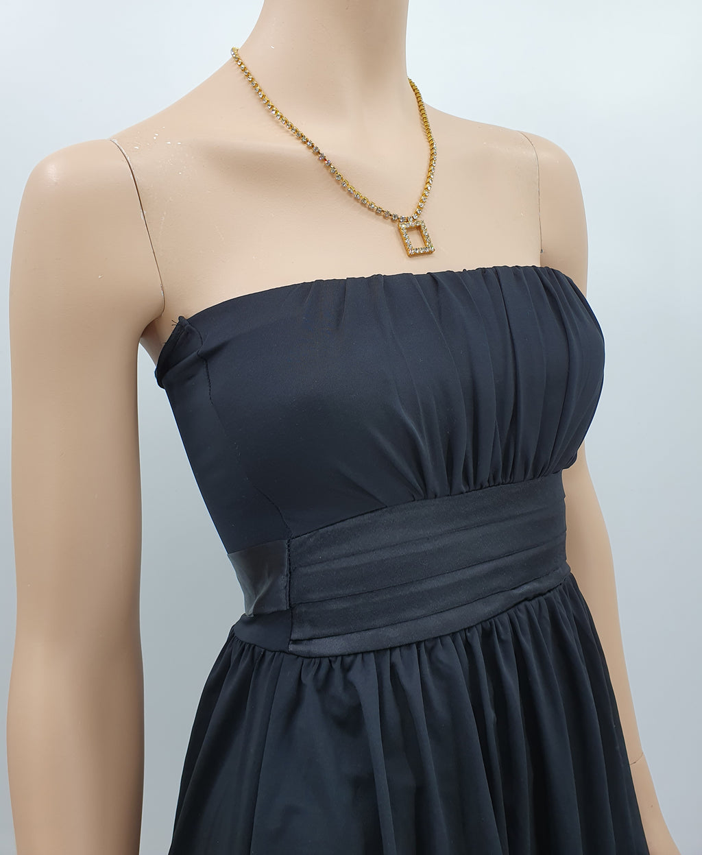 Madonna, black Y2K party dress, size 34