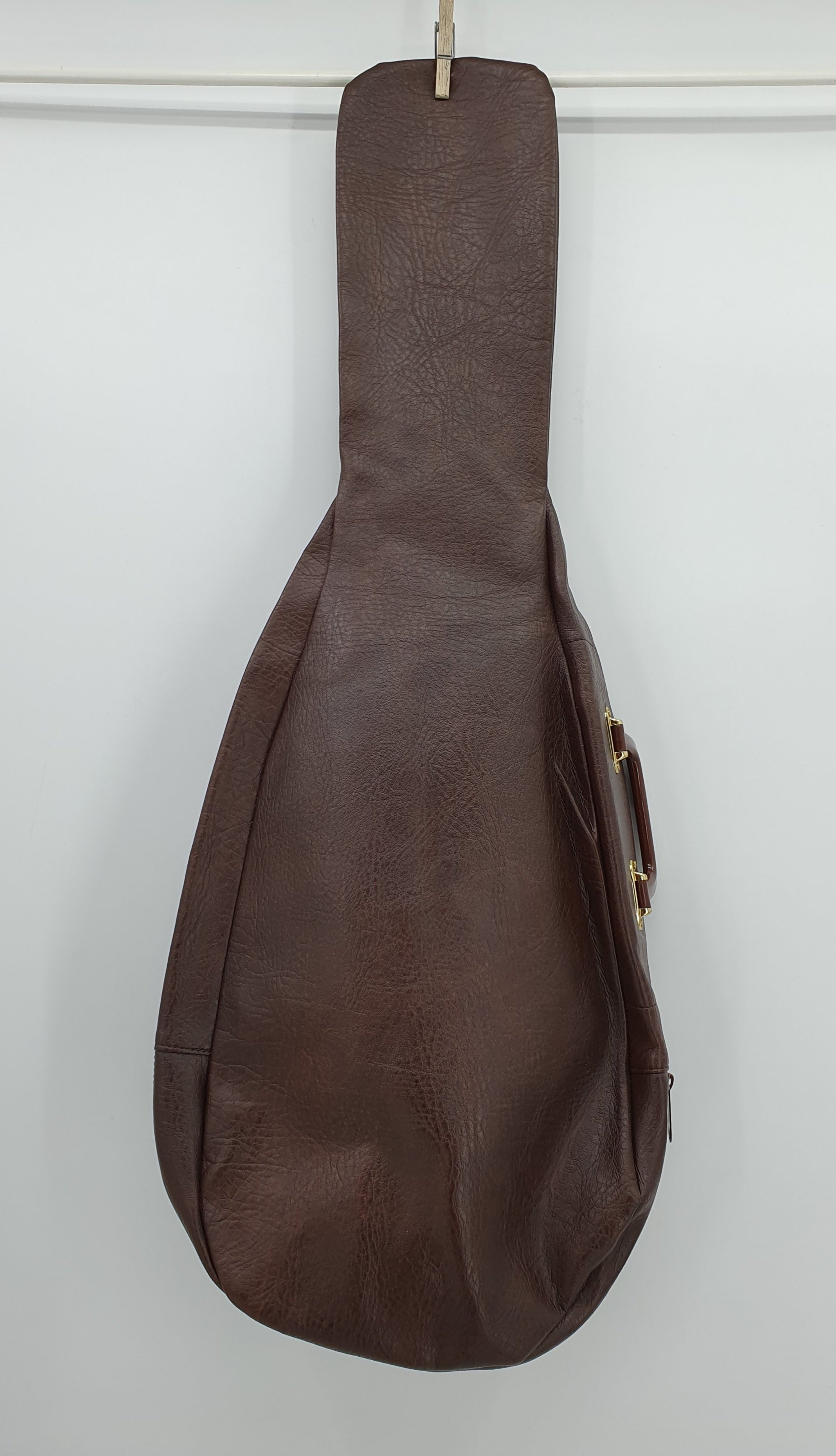 Vintage kitaralaukku Väri tummanruskea