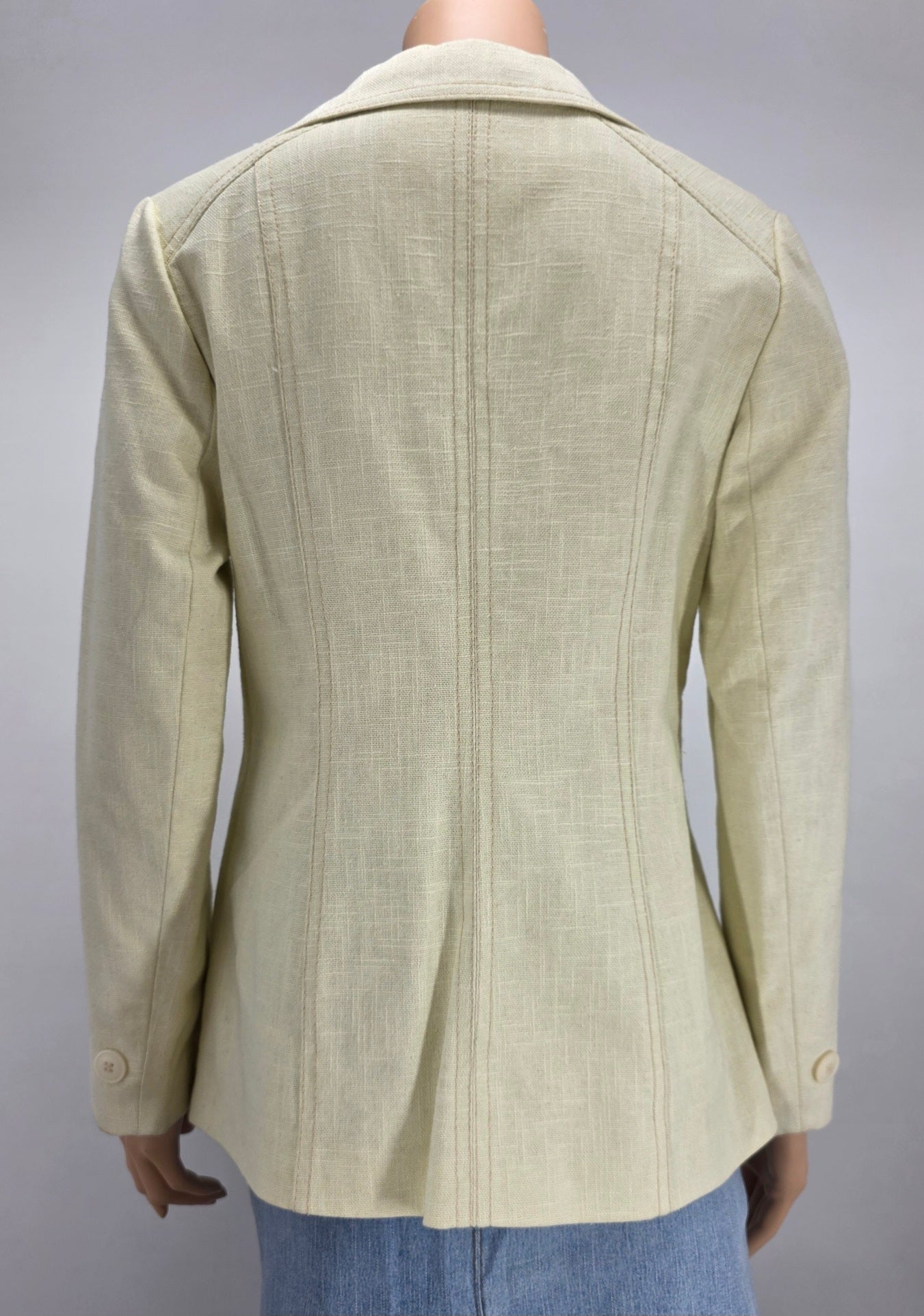 Dixi Coat, off-white women's blazer from the 70s, size 34-36