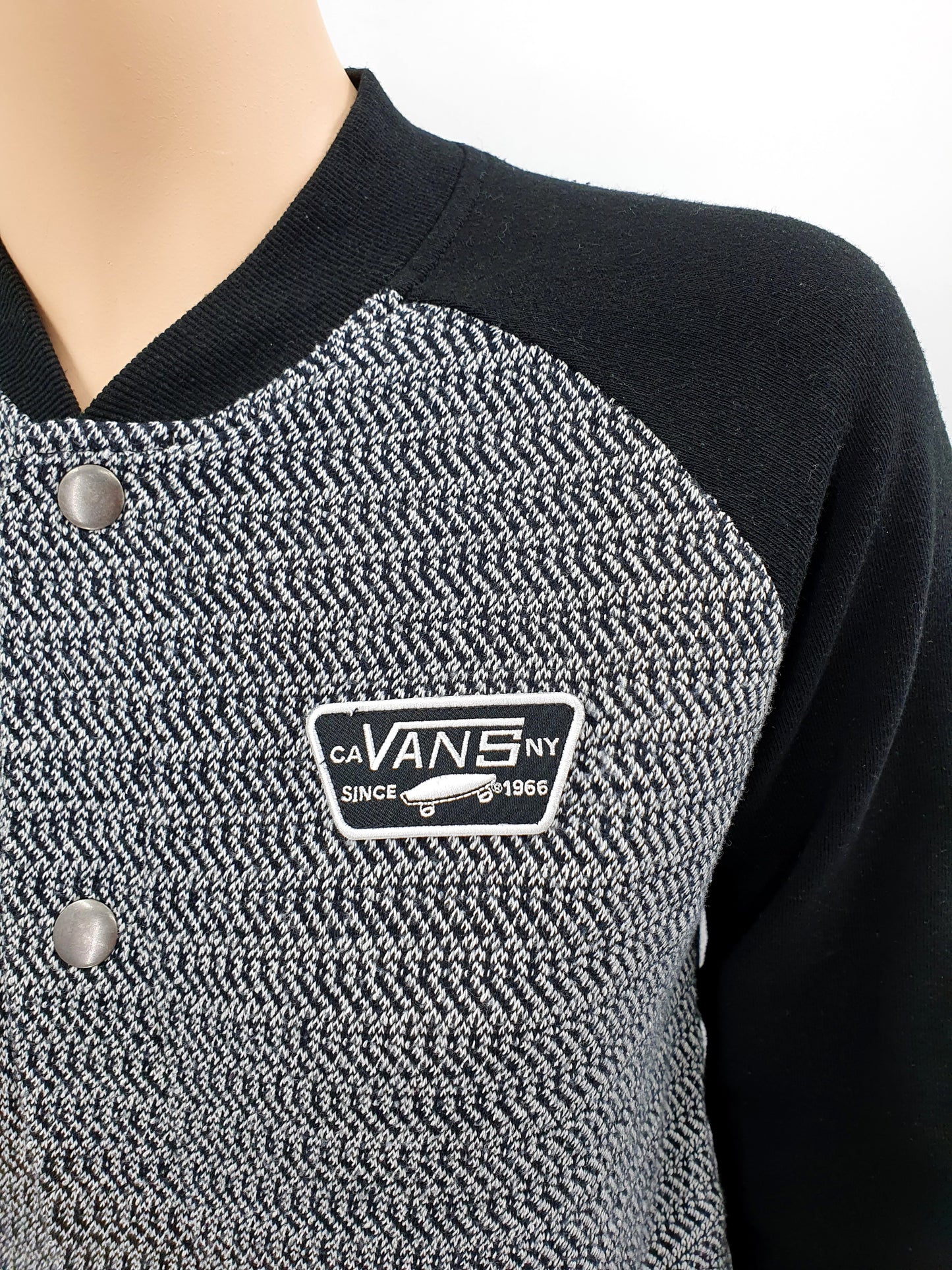 Vans, black and white sweatshirt, size 36(38)