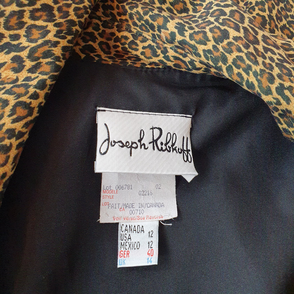 Joseph Ribkoff, Leopard print jacket, size 38/40