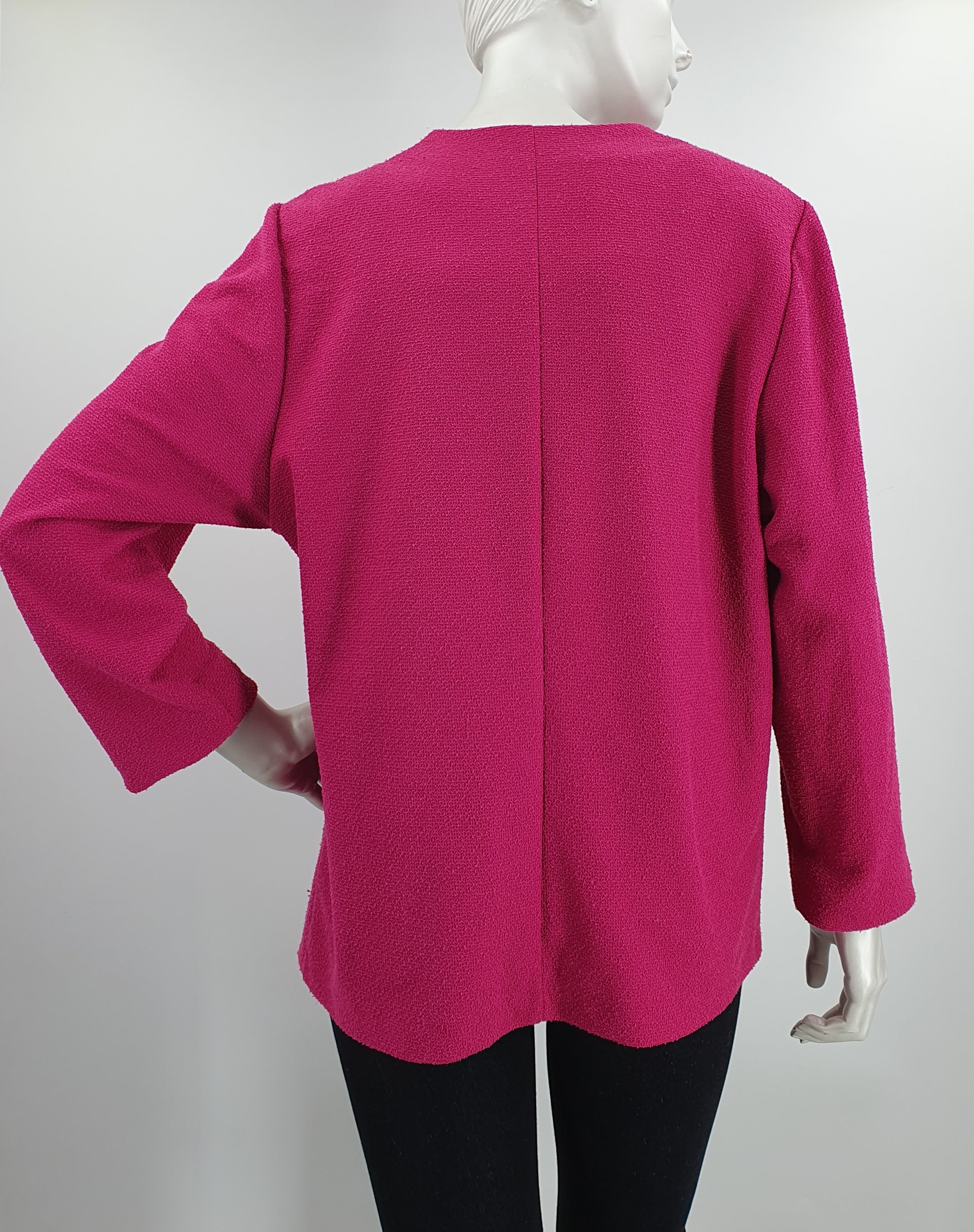 Pink Chanel style jacket from the 80s-90s, size 38-40