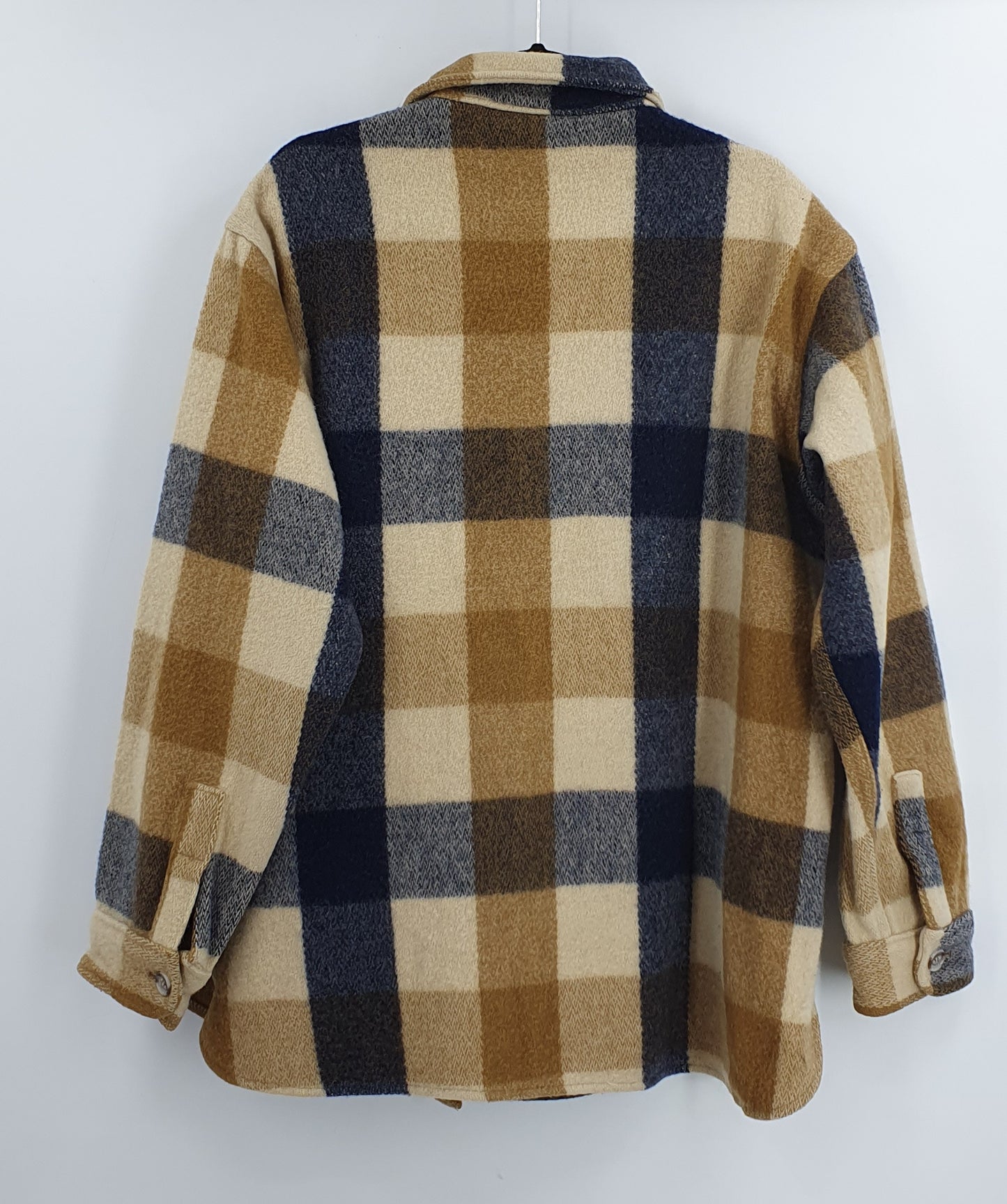 Woolrich, ruutukuvioinen paitatakki 60-70-luvulta, koko naisten 44-46, miesten XL