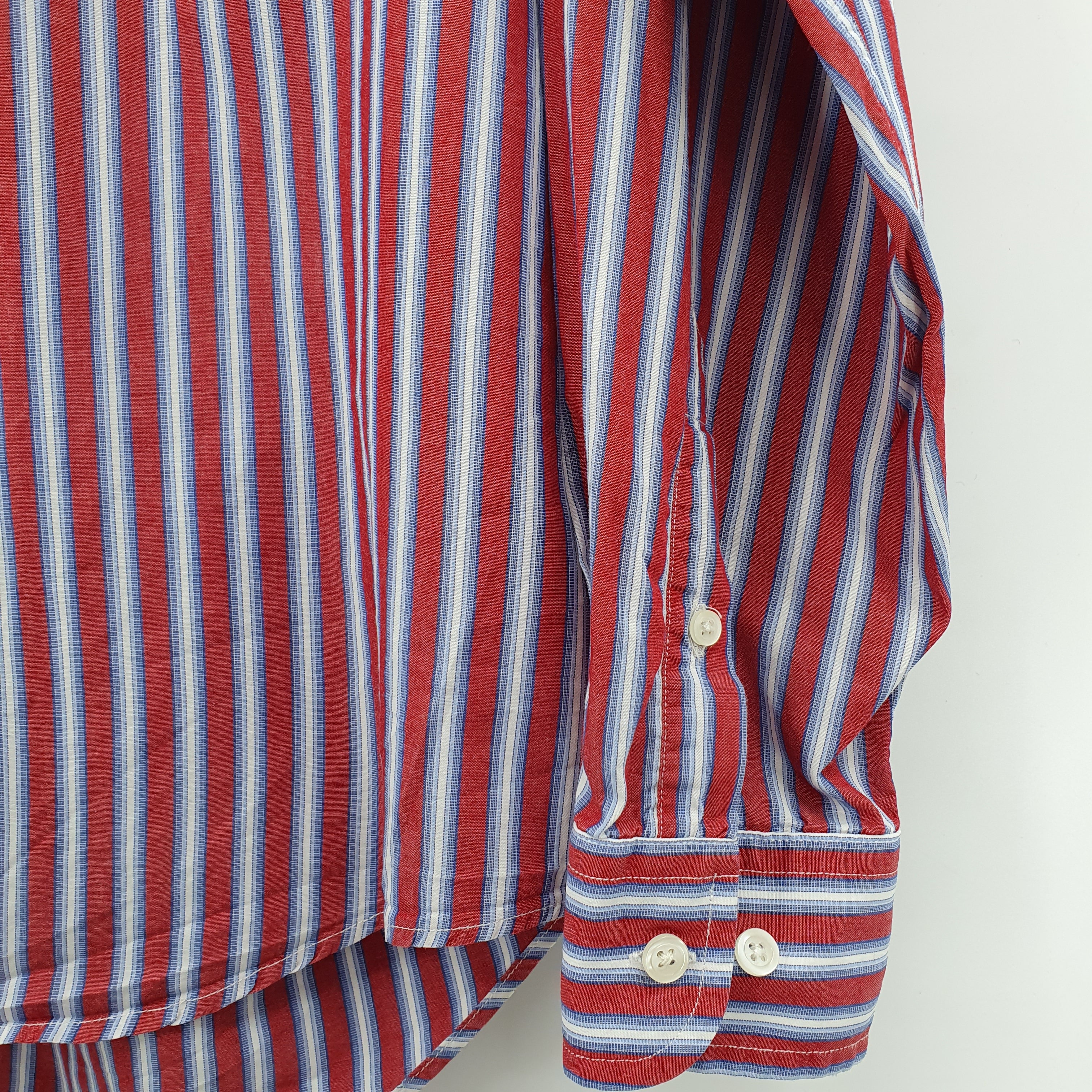 Tommy Hilfiger, miesten puuvillapaita 90-2000-luvulta, koko M