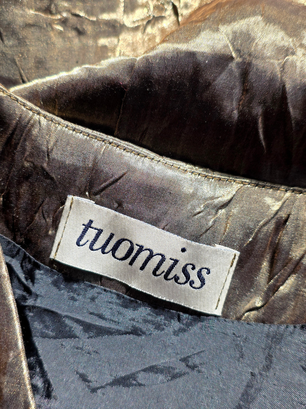 Tuomiss, metallic short jacket, size 38