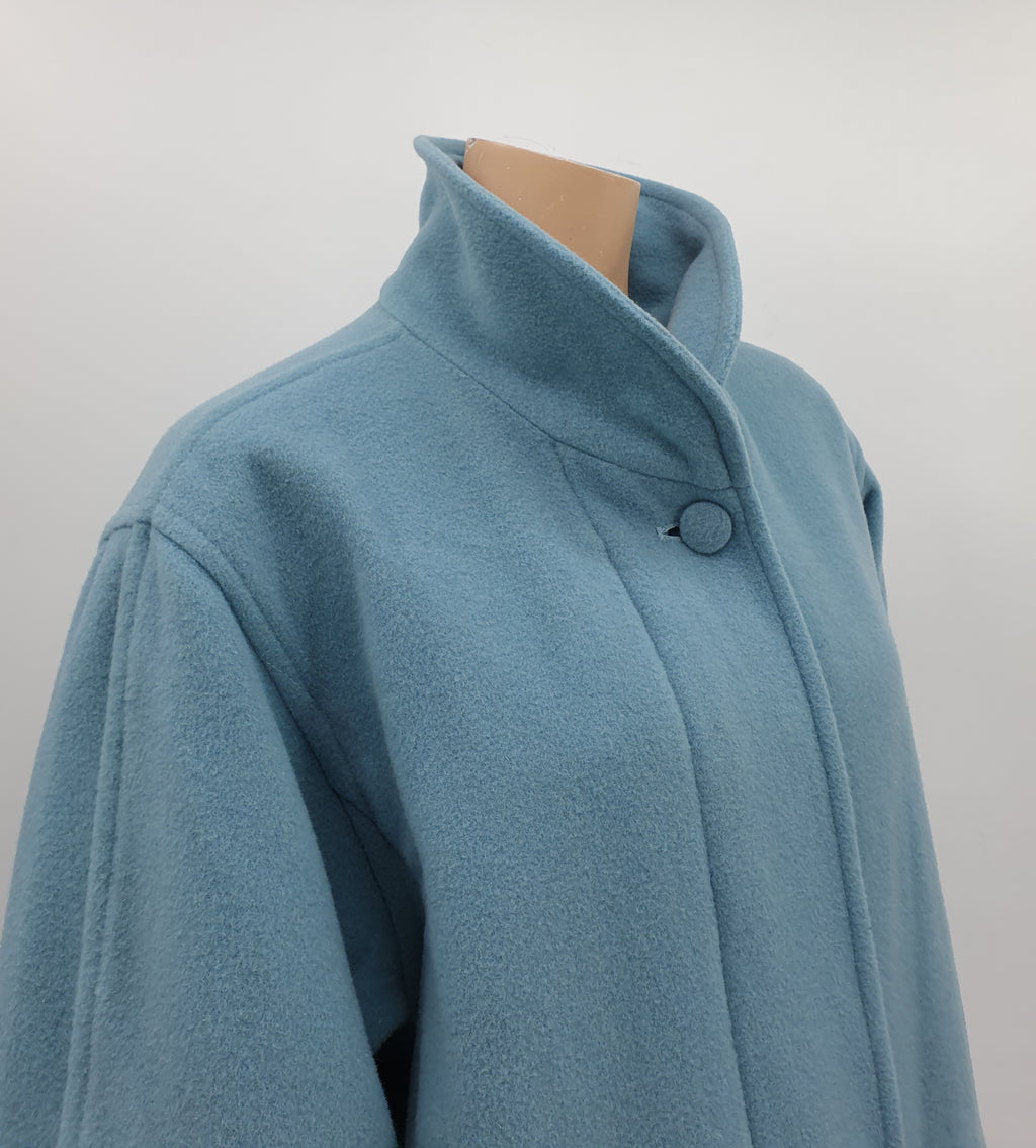 Chris Landers, light blue wool jacket from the 90s, size 44