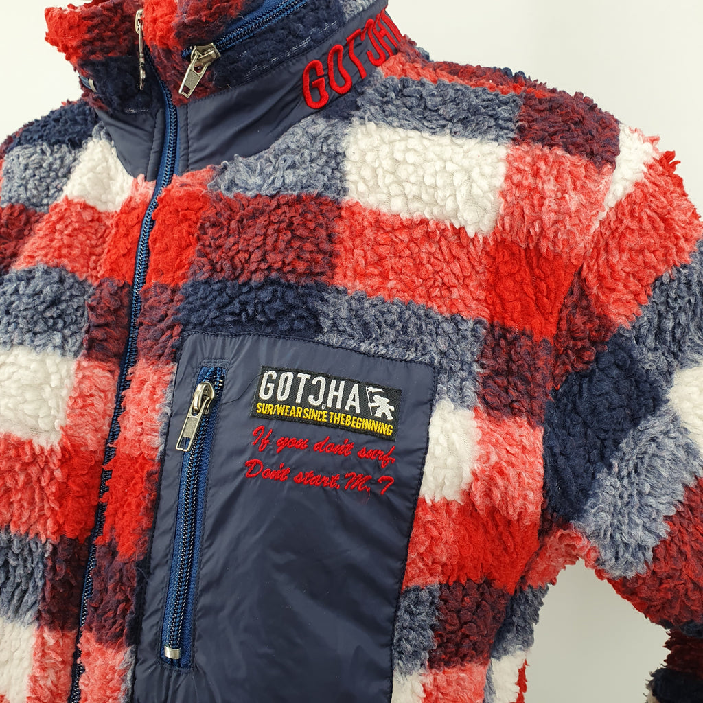Gotcha, surfer fleece jacket, size 38-40
