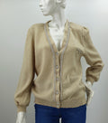 Italialainen vintage neuletakki 80-luku Beige