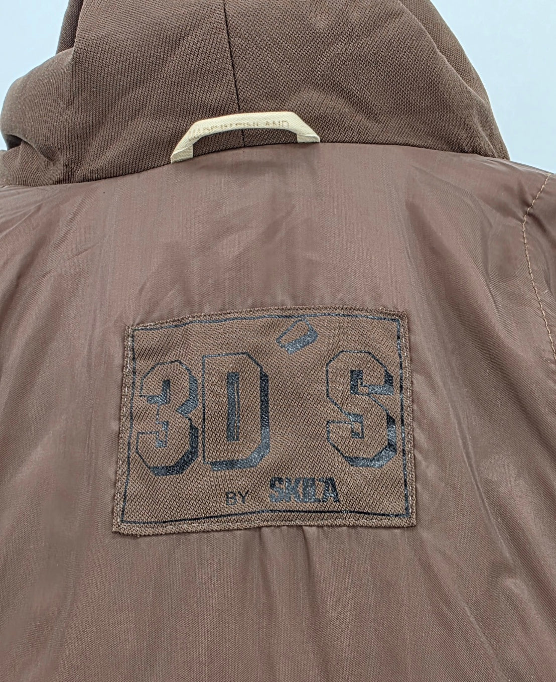 Skila, Finnish unisex lightweight padded jacket from the 80s, size women's 46-48, men's 2XL-3XL