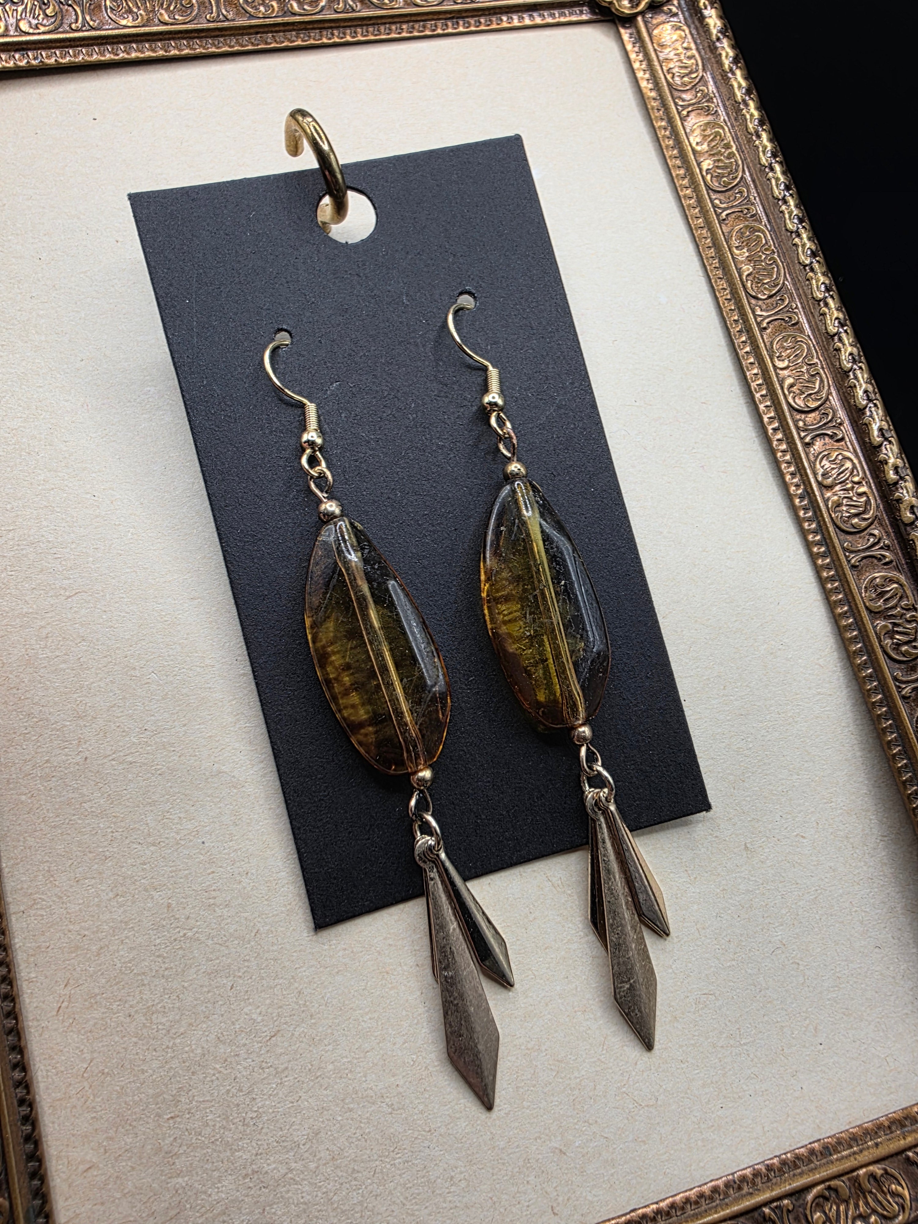 UpCycled by Pivis, Sunny, recycled earrings, no.5