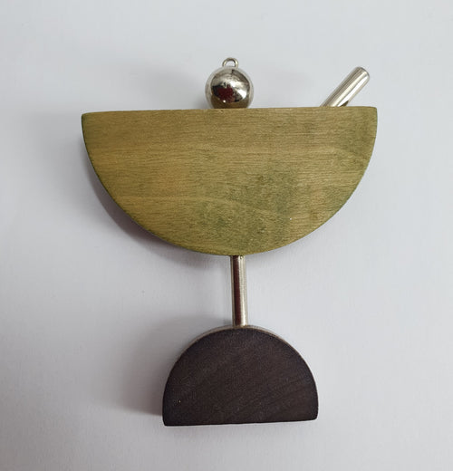 Aarikka, cocktail brooch/pendant from the 80s-90s