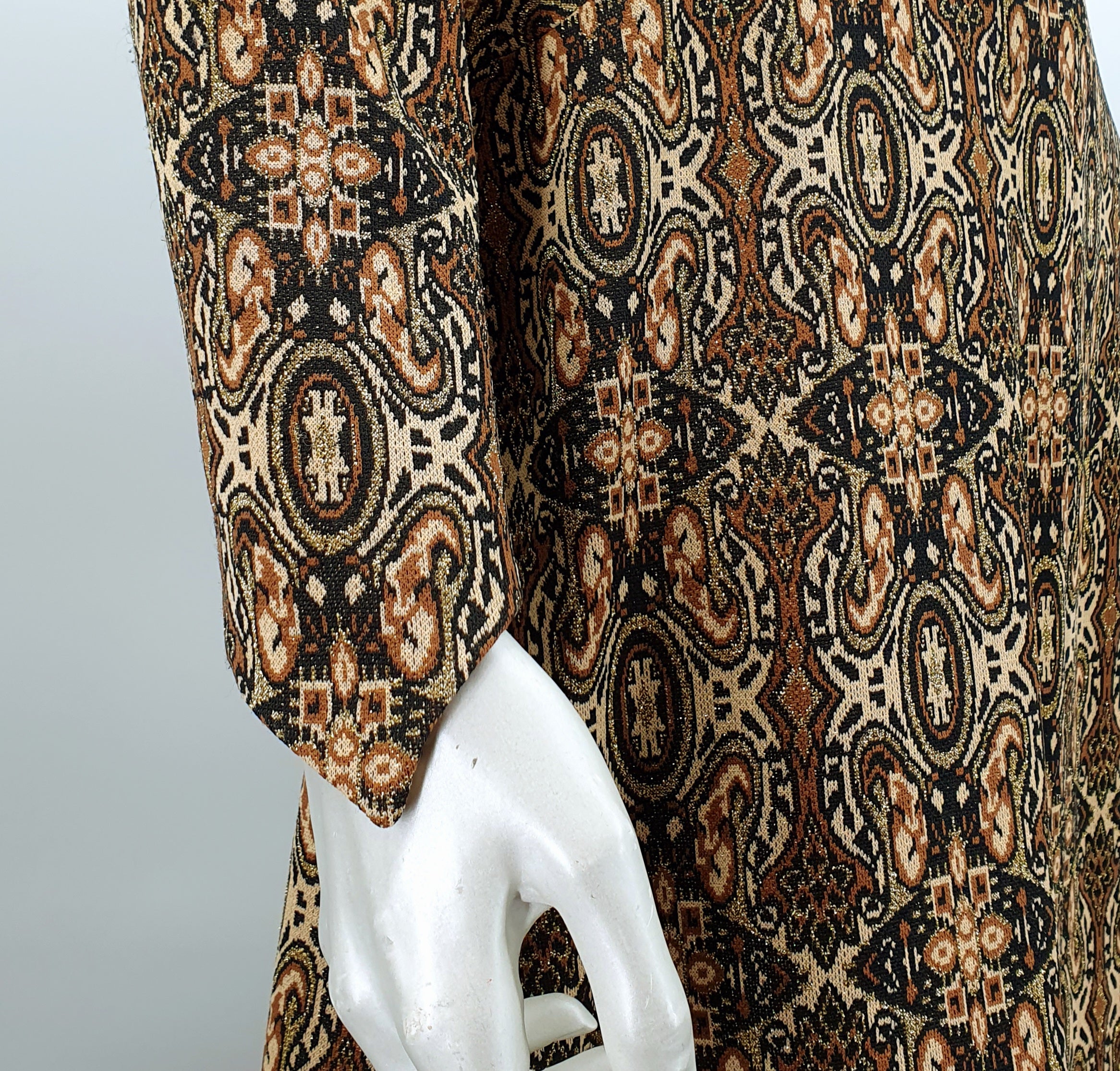 Festive maxi dress from the 70s, size 36