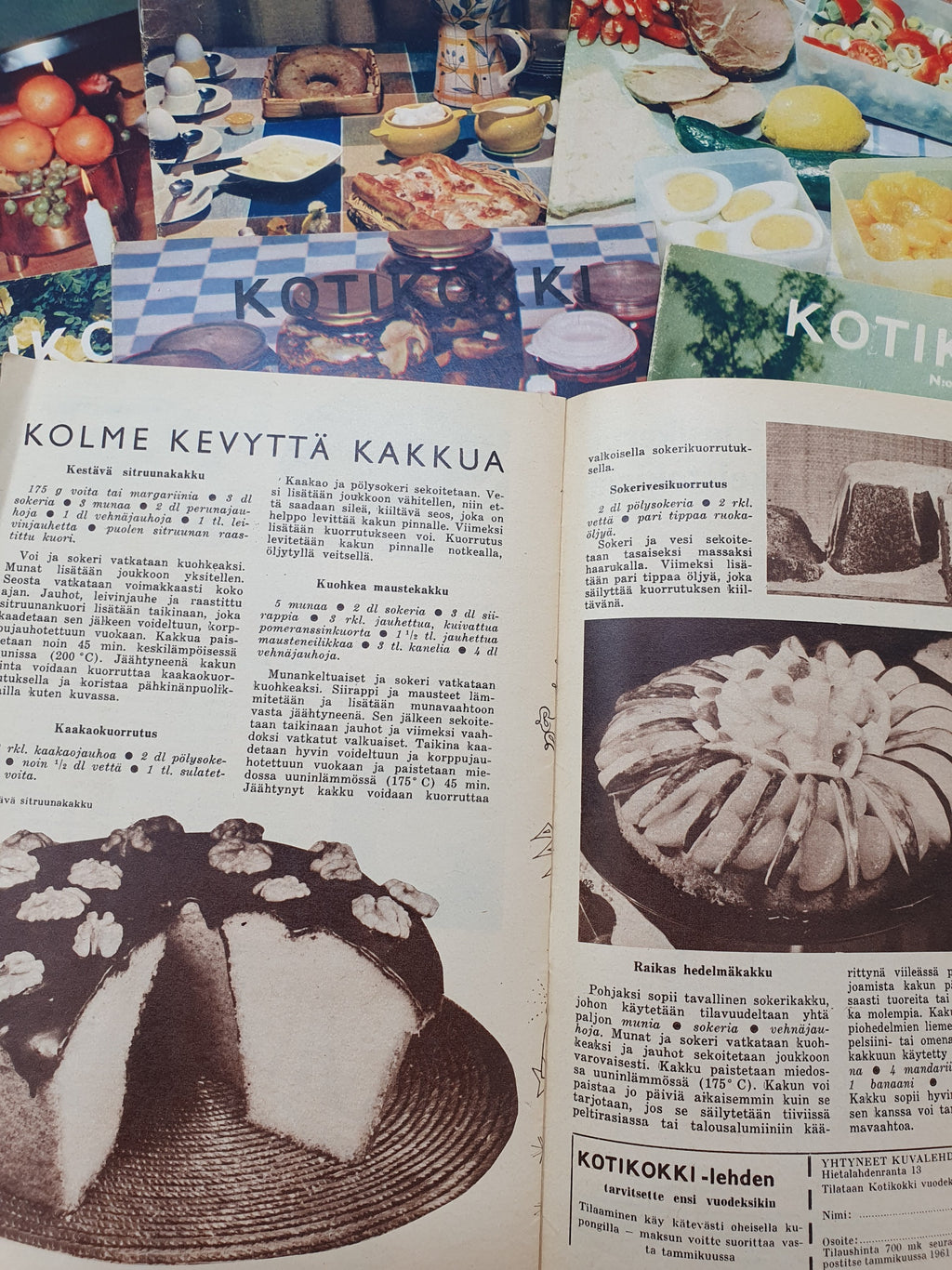 Home Cook magazines from 1960 | 7 issues