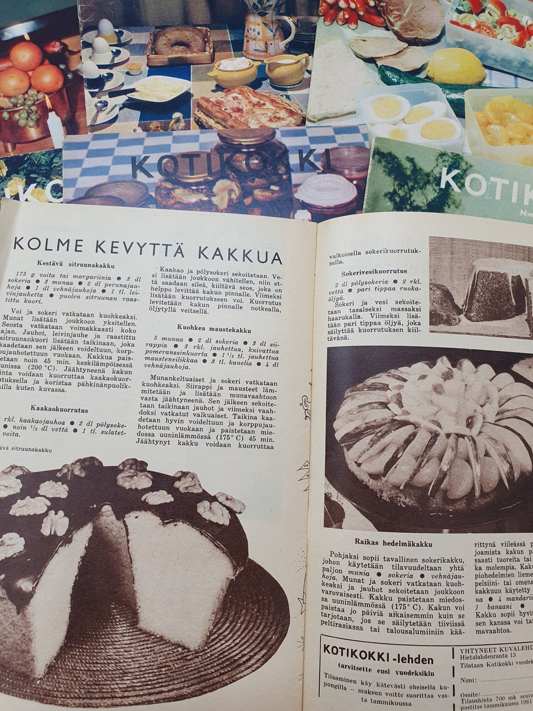 Home Cook magazines from 1960 | 7 issues