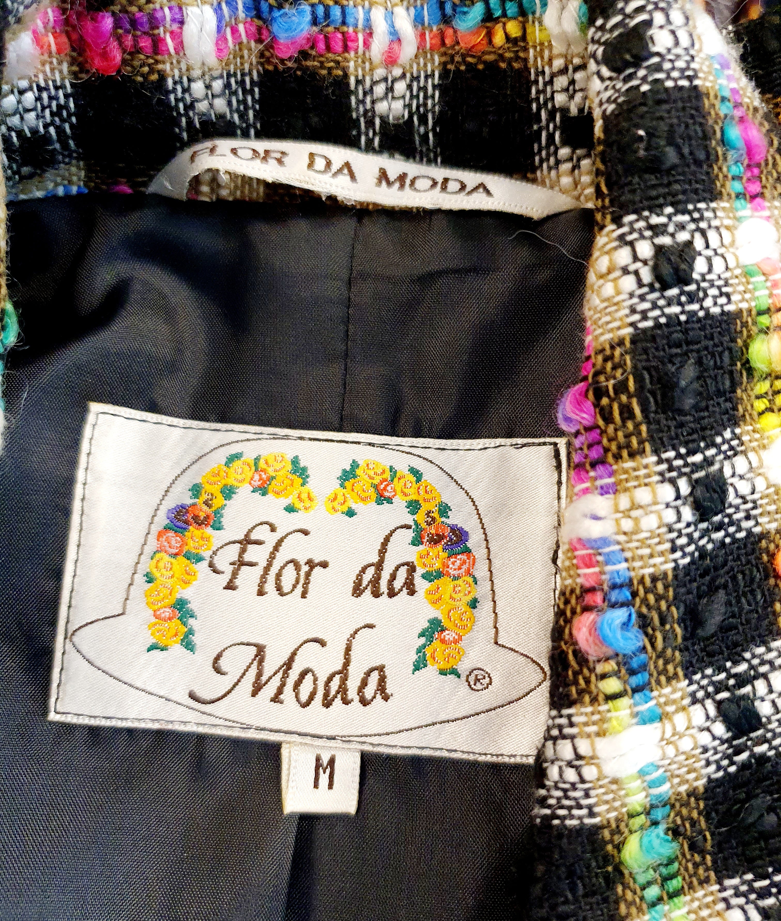 Flor da moda, chanel style jacket from the 90s, size 38-40