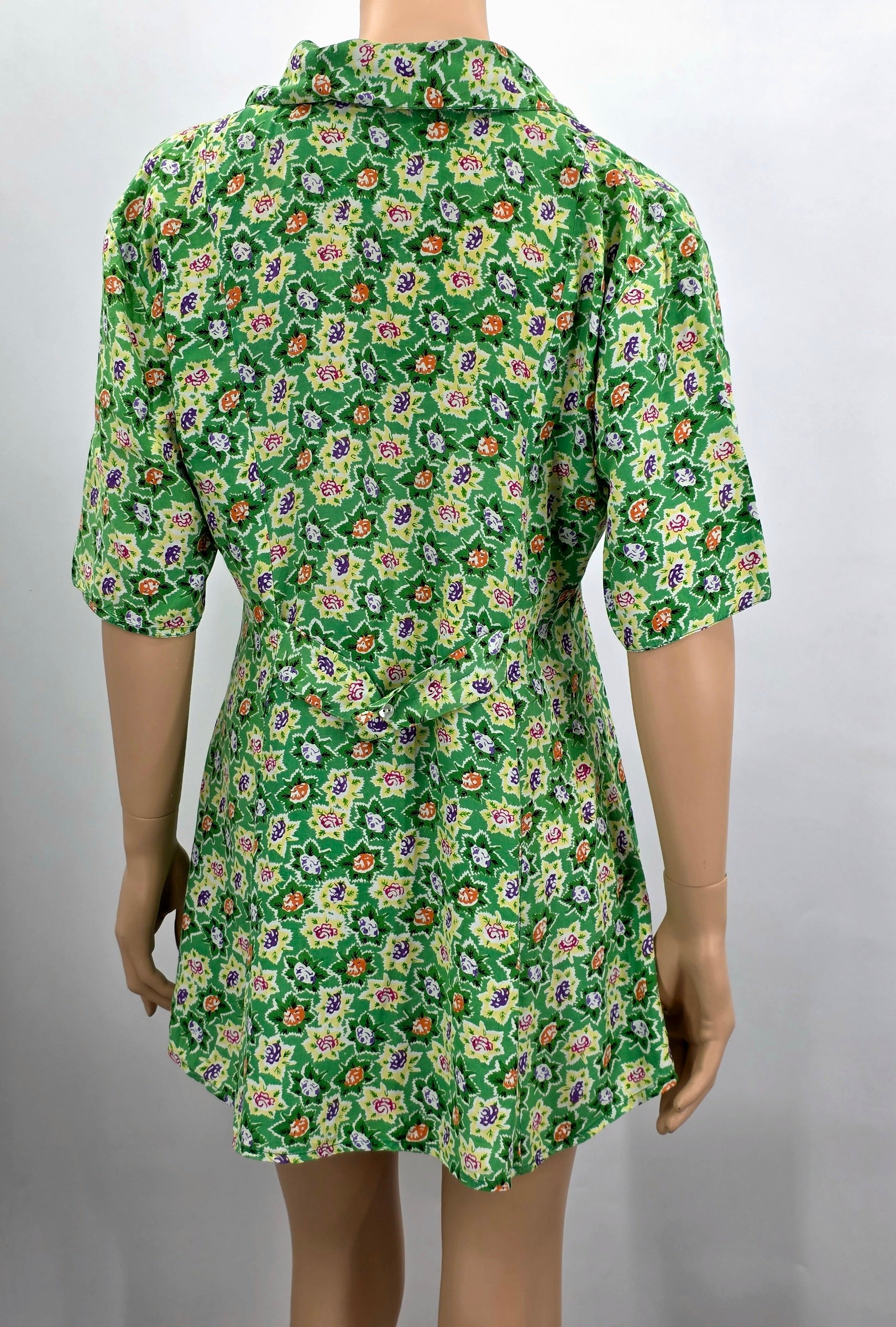 Kosinski, bell-shaped short tunic from the 80s, size 40-42