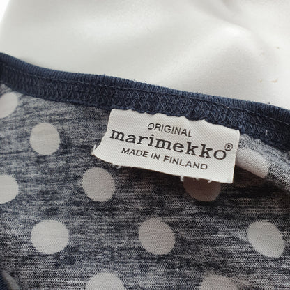 Marimekko, trikoopaita pallokuviolla, koko 34