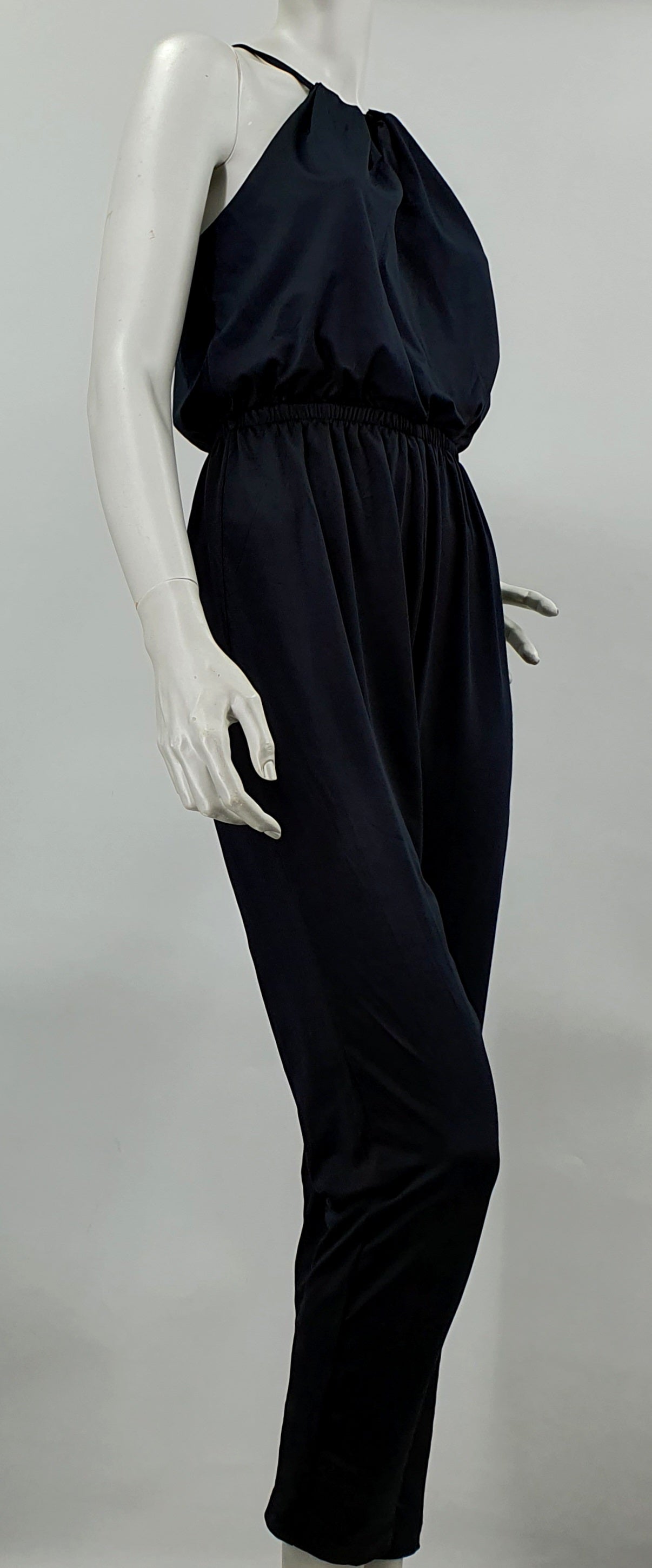 Just be, black party jumpsuit, size 34-36