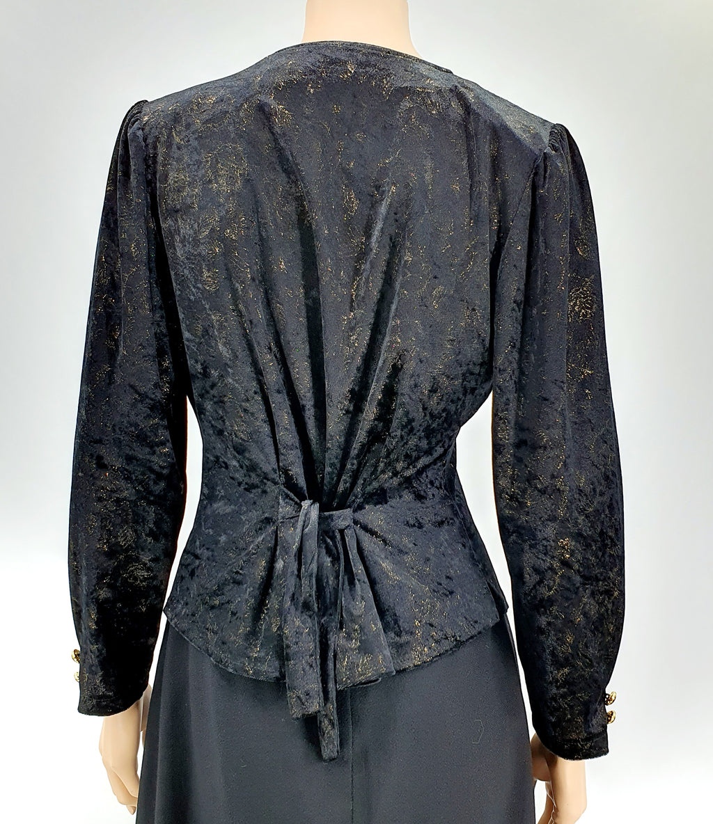 Horoskop, 80-90-luvun samettijakku juhlaan, koko 38/40