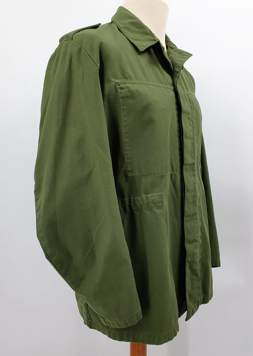 Men's military-style field jacket, size S