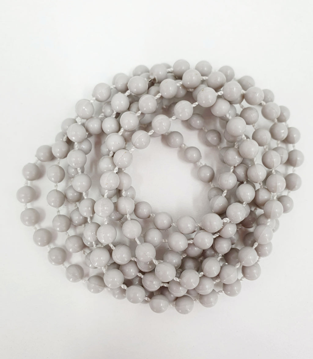Pepper beads, gray, 5 different shades