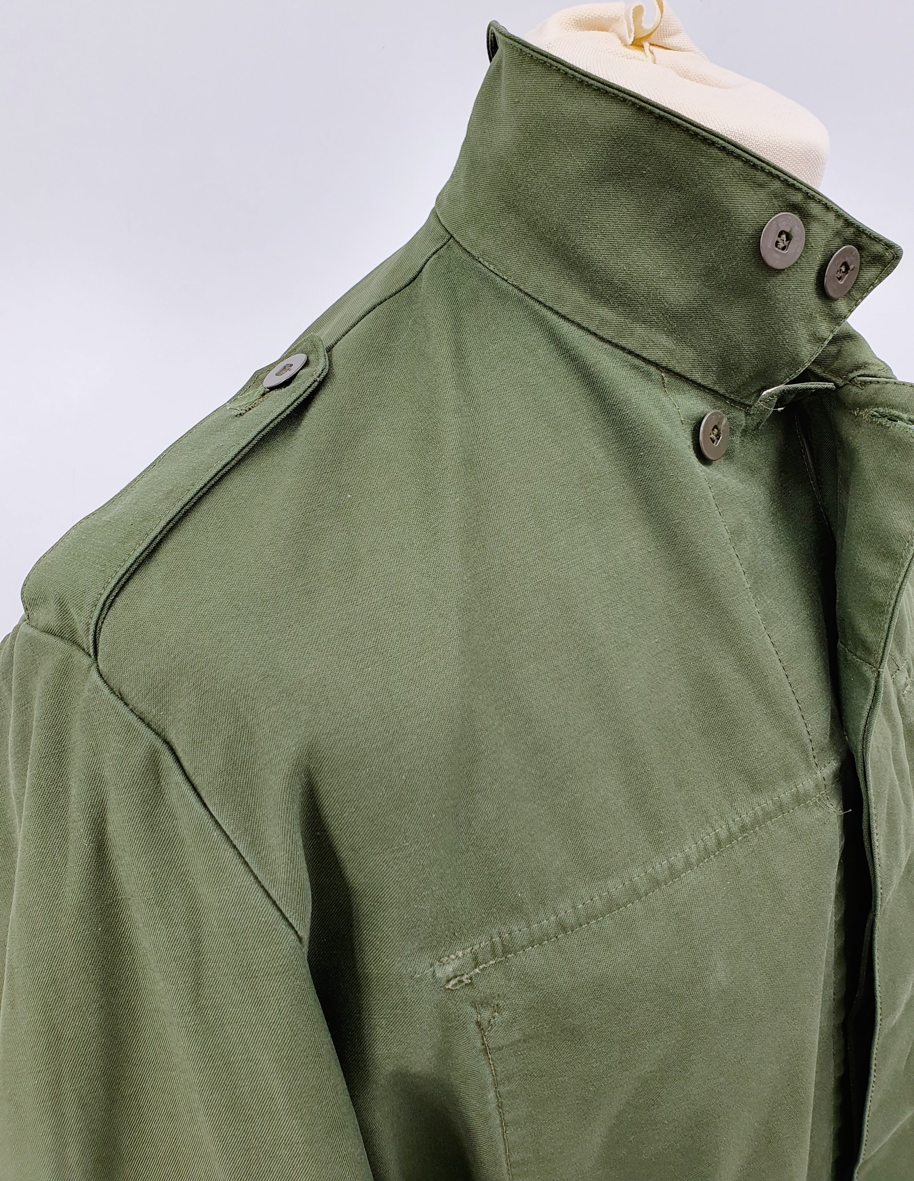 Men's military-style field jacket, size S