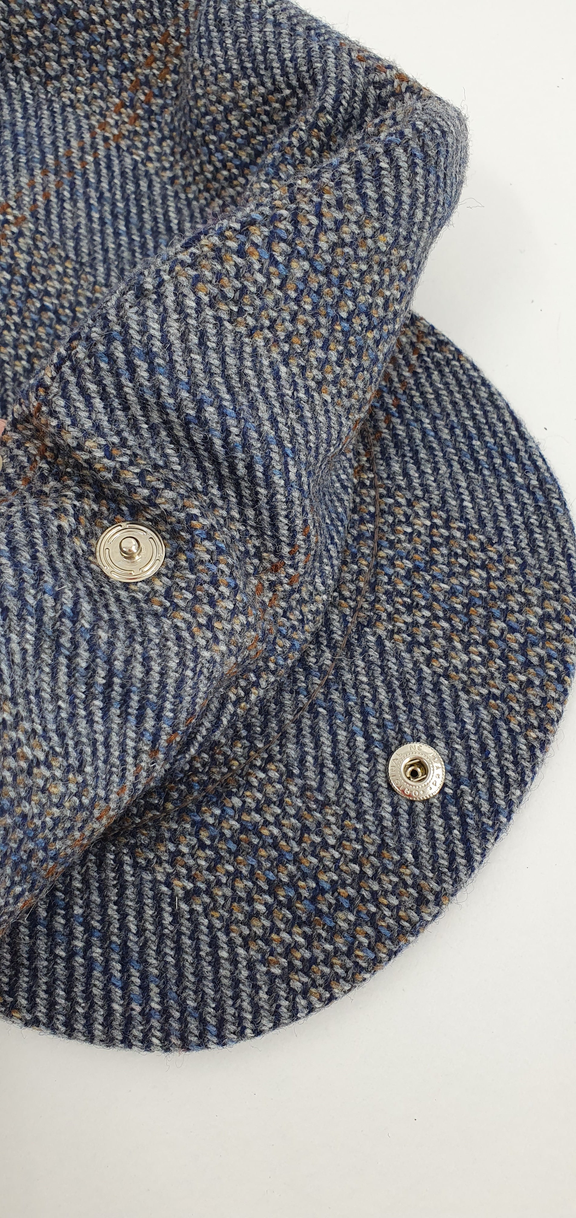 S-style, men's flat cap from the 80s-90s, size 54cm