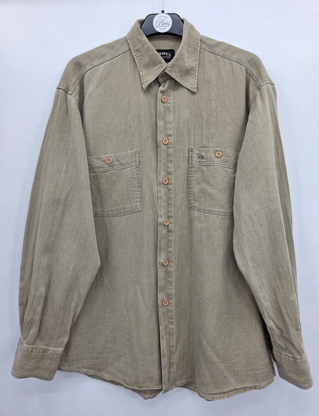 Camel, beige miesten paita 90-luvulta, koko S-M