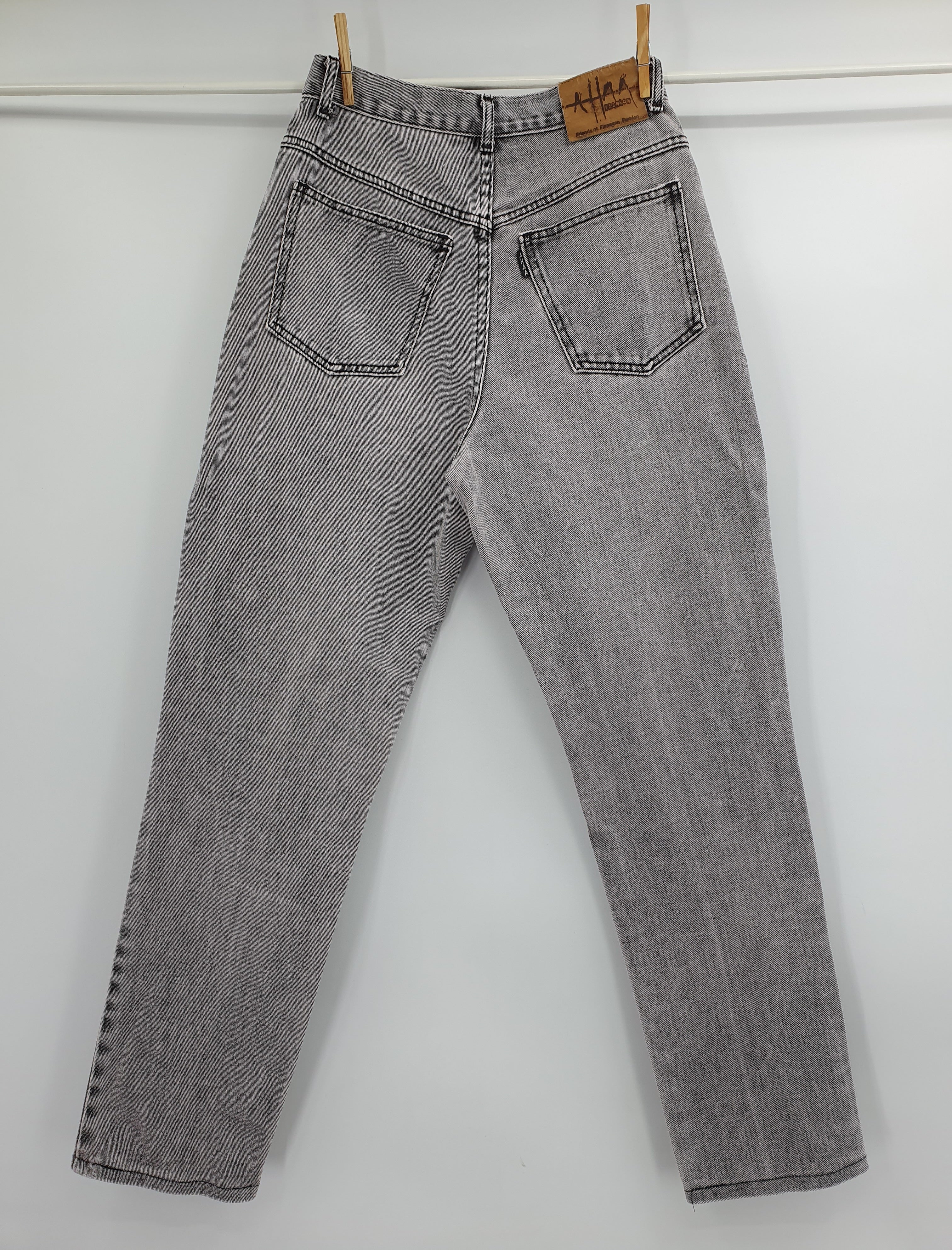 Ahaa fashion, high-waisted jeans from the 80s-90s, waist 70cm, size 34-36