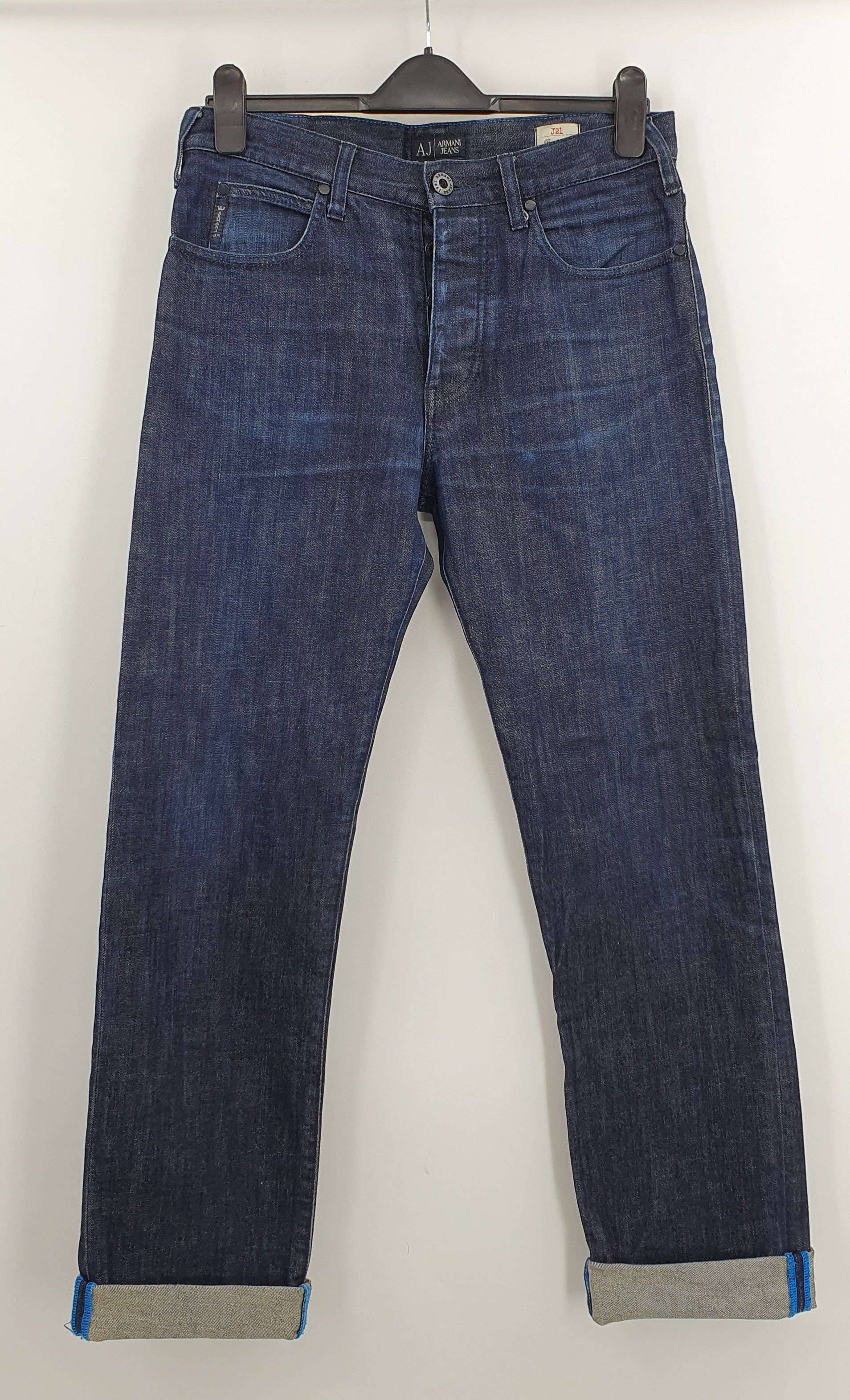 Armani Jeans, regular fit, men's jeans from the 2000s, size 31