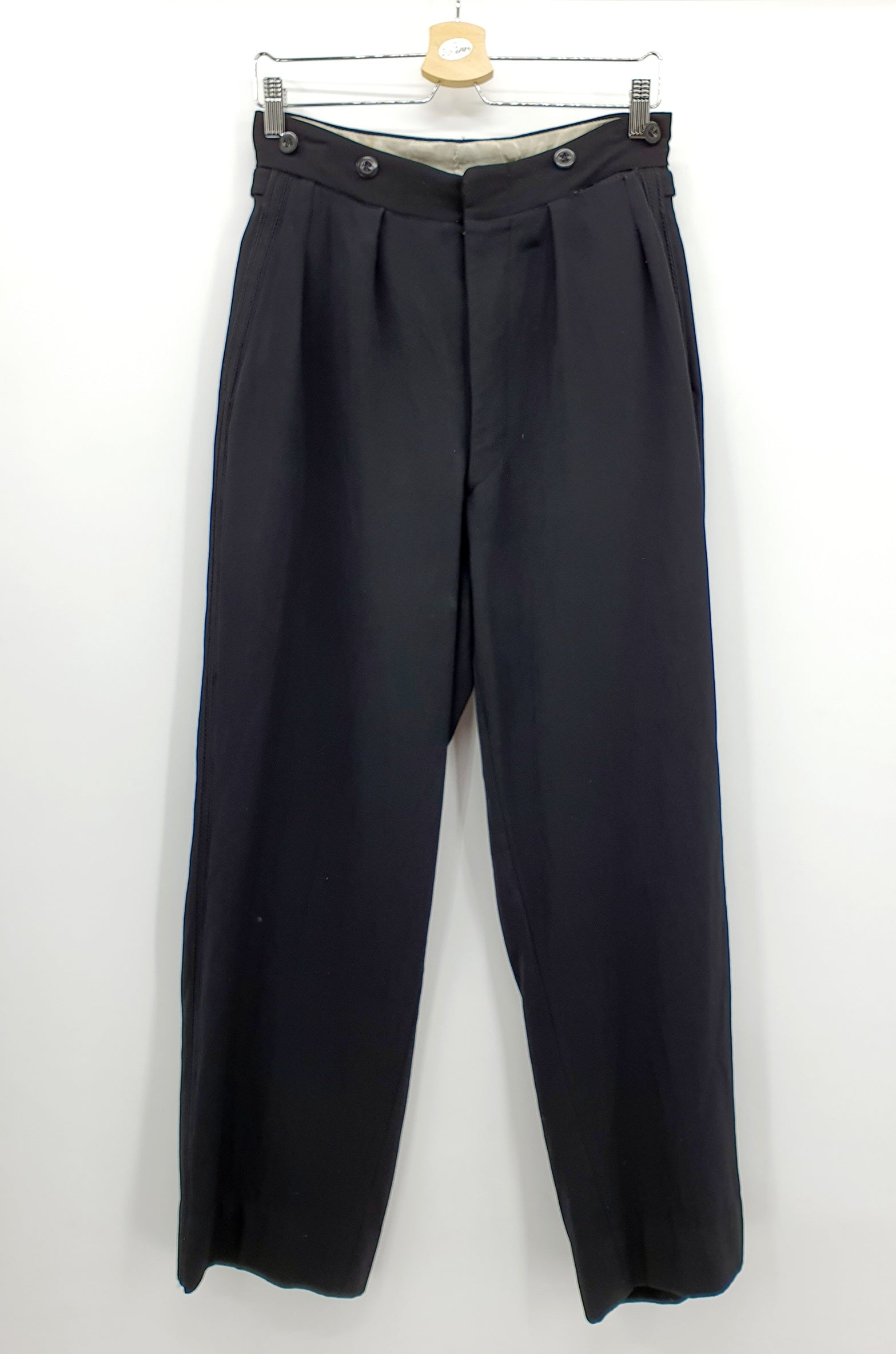 Vintage smokkihousut 1930-40-luvulta, koko XS