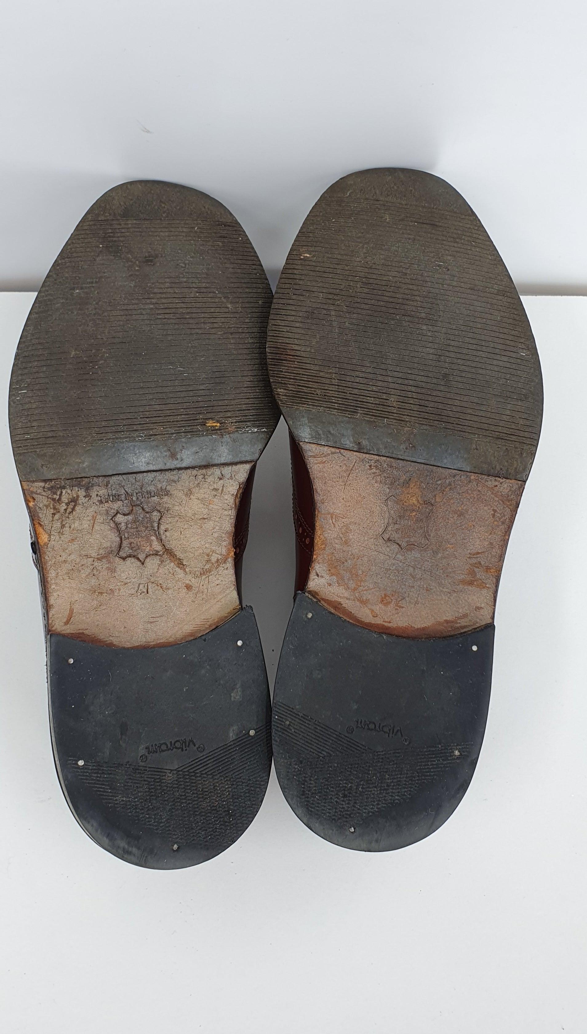 Men's walking shoes, genuine leather, size 41
