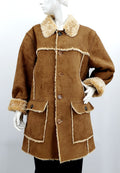PTX brown teddy jacket from the 90s, size women's 44, men's L