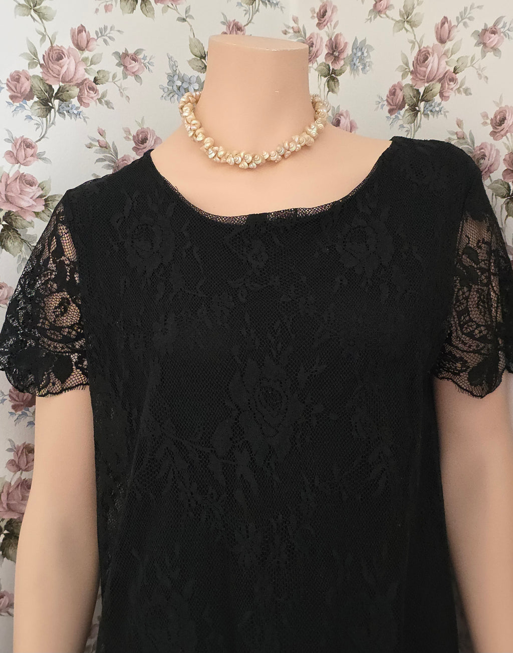 Shell necklace from the 50s-60s, length 40cm