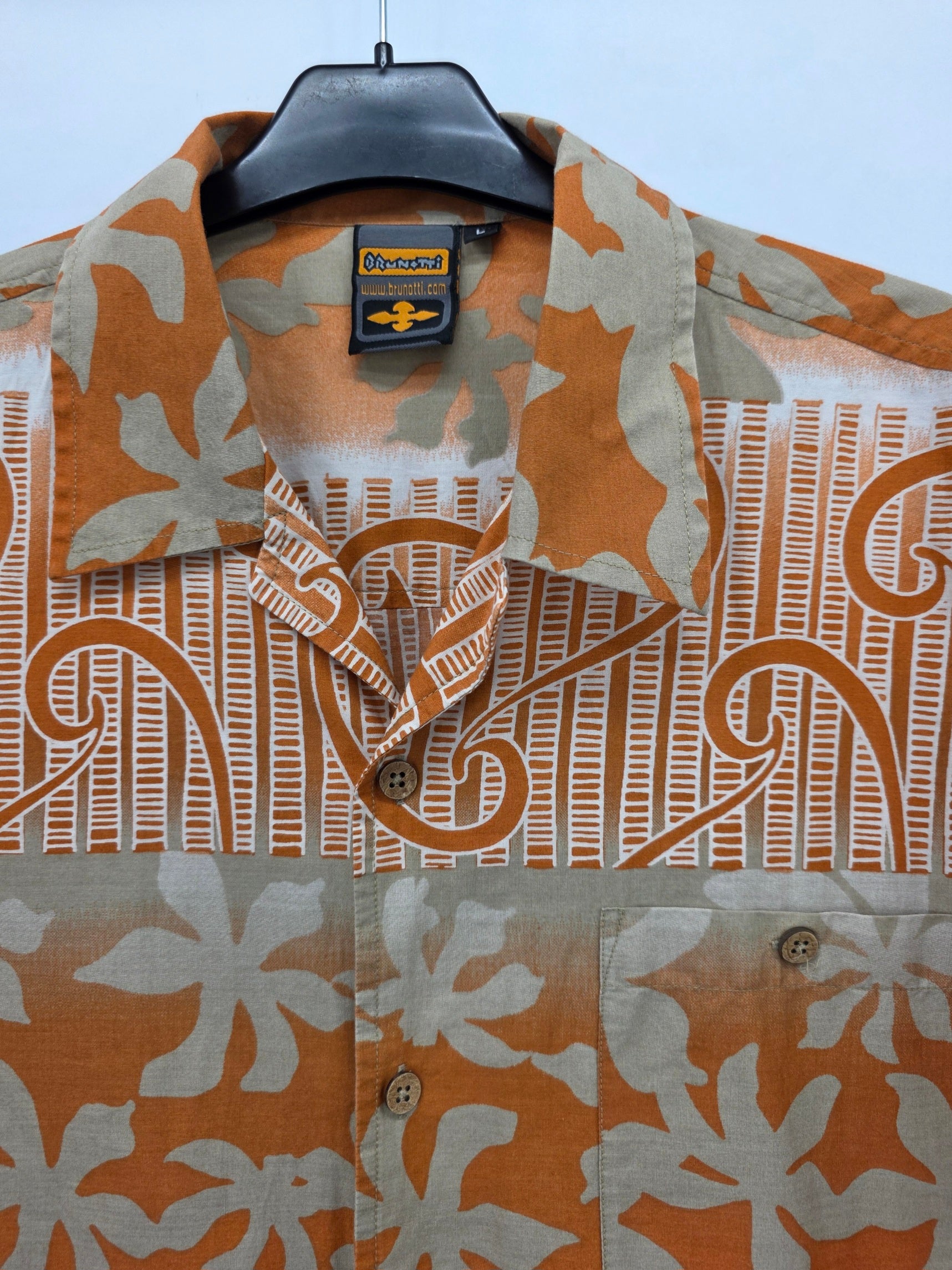 Brunotti, miesten lyhythihainen puuvillapaita, koko L(XL)