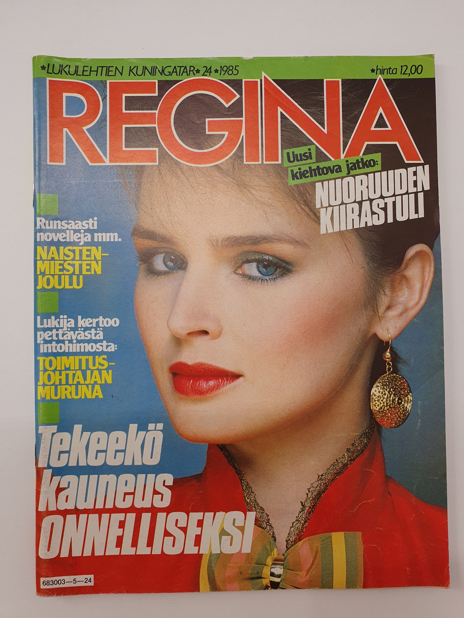Regina, vintage keräilylehti vuodelta 1985