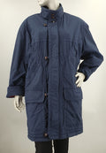 Green Concept, dark blue winter jacket from the 90s, size 46
