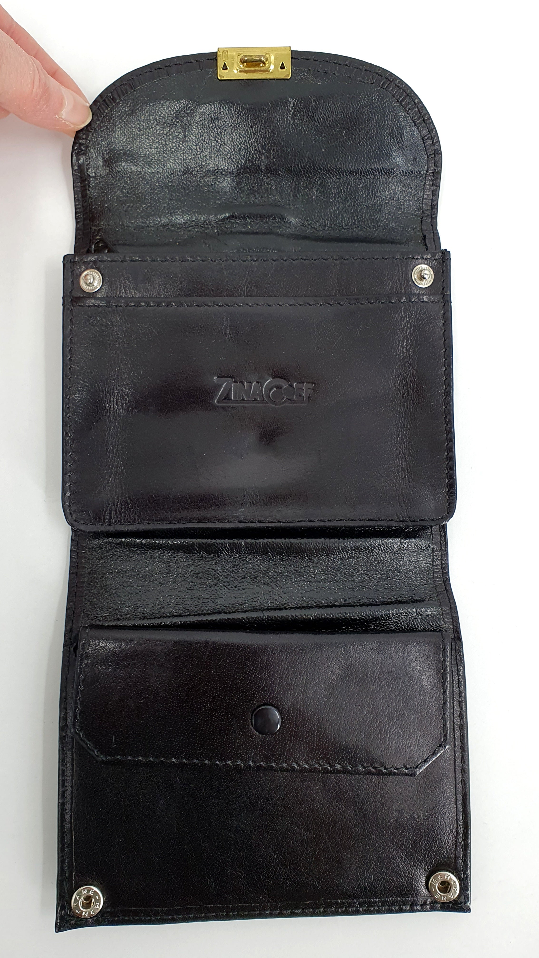 Lockable small bag/wallet