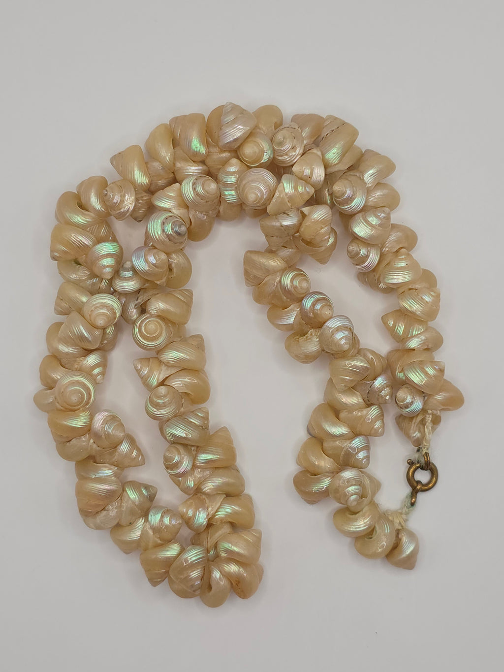 Shell necklace from the 50s-60s, length 40cm