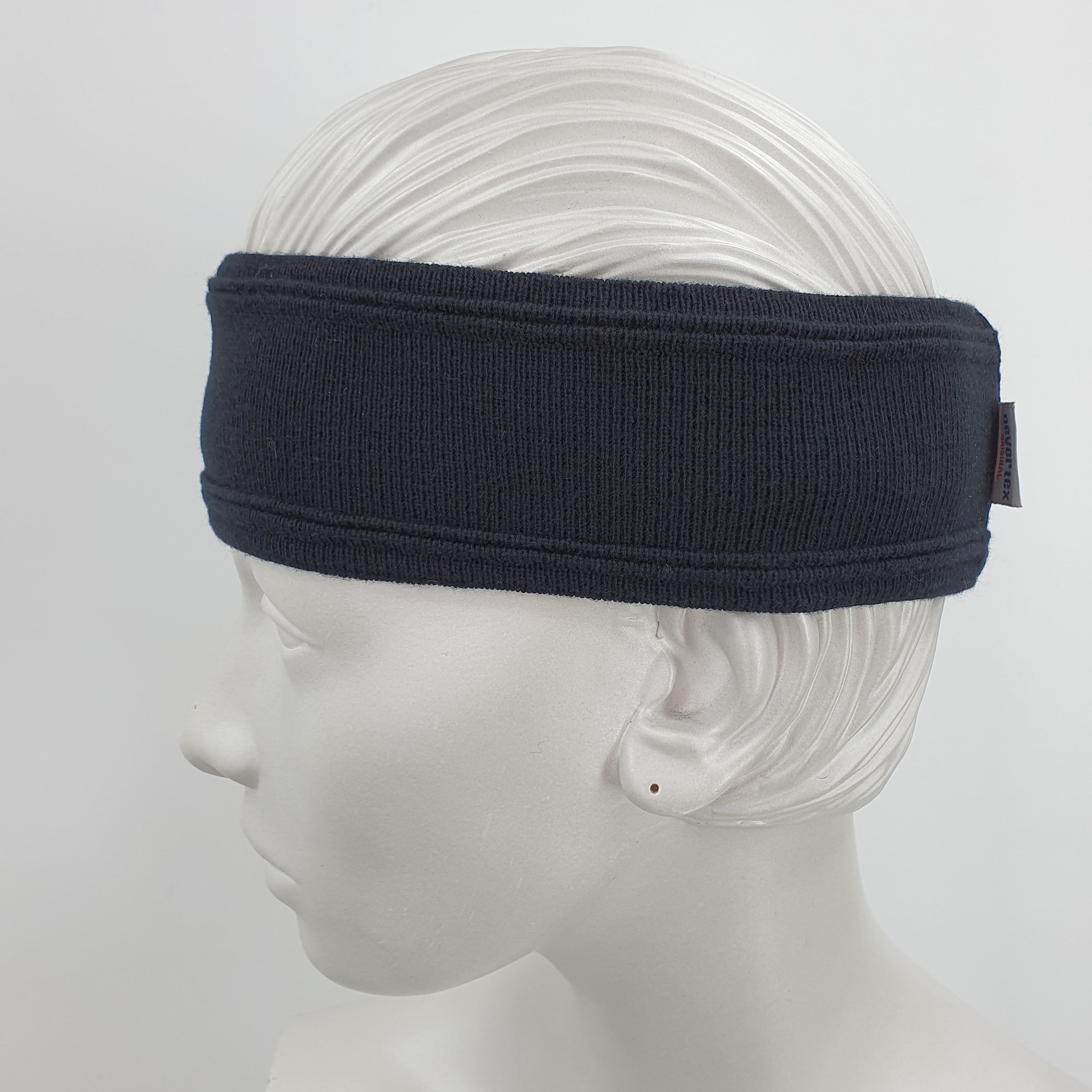Nevertex, black tricot headband
