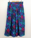 Italian viscose skirt from the 90s, waist 75-85cm, size 38-40