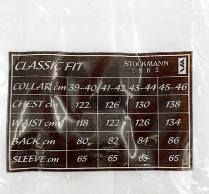 Stockmann 1862, käyttämätön miesten pitkähihainen paitapusero, non-iron, koko 41