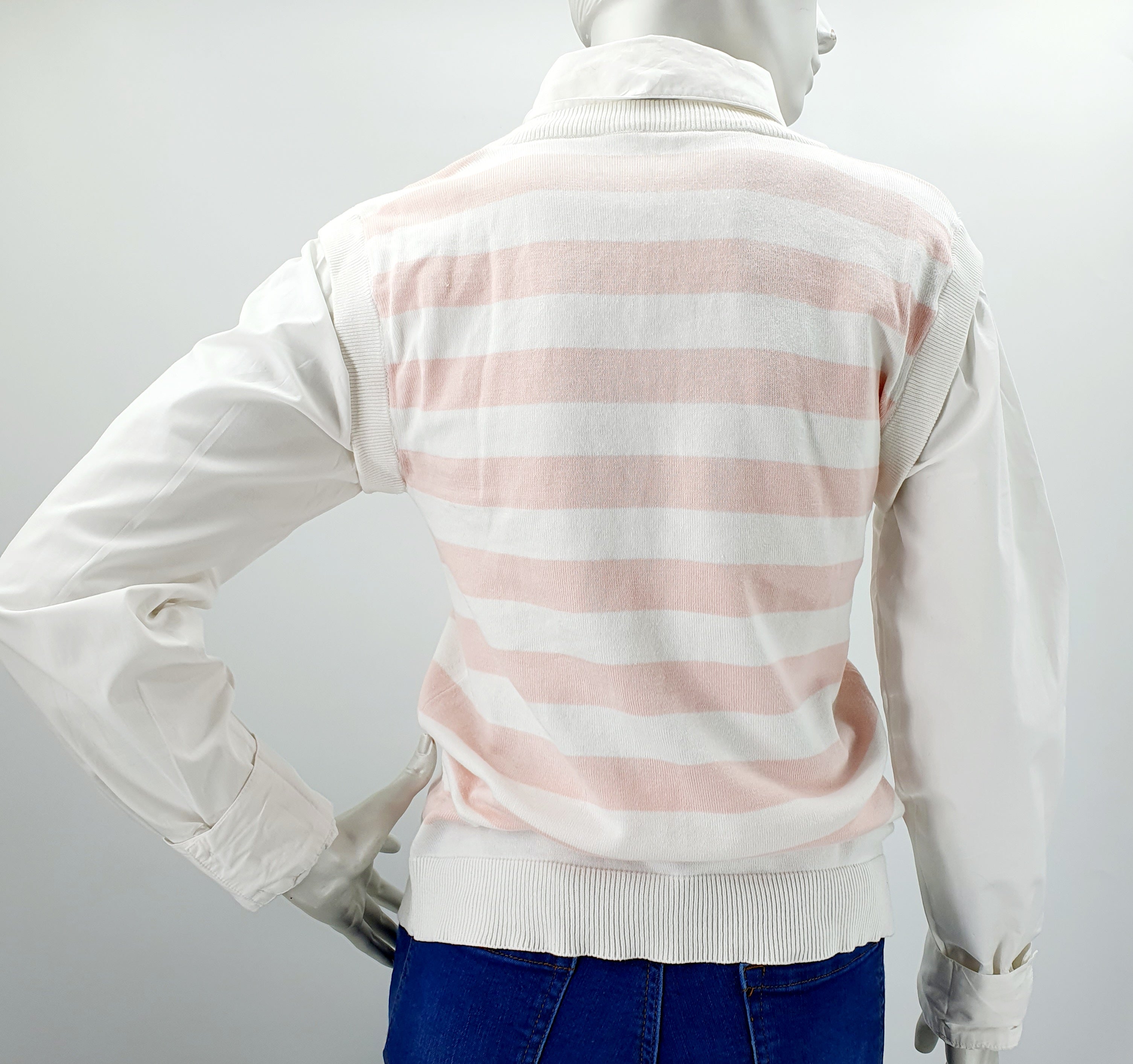 Madonna, knitted vest-shirt from the 90s, size 34-36-(38)